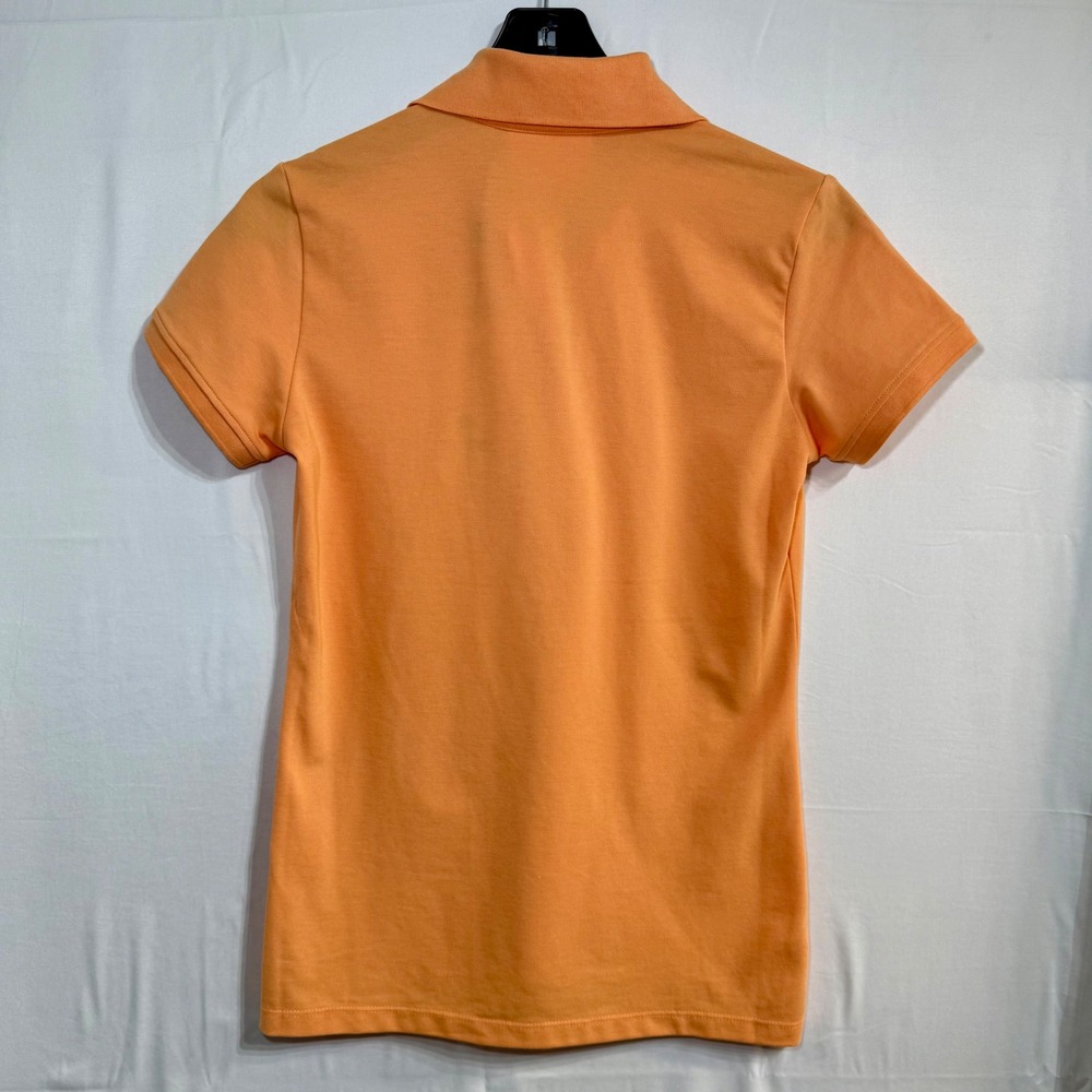 NEW Walter Hagen Clubhouse Womens Small Fresh Orange SS Classic Polo Golf Shirt - Picture 2 of 8